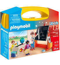Playmobil City Life - Skole - Carry Case - 70314 - 29 Dele