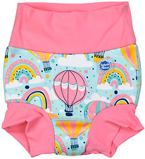 Splash About Blebadebukser - Happy Nappy Up & Away - Pink