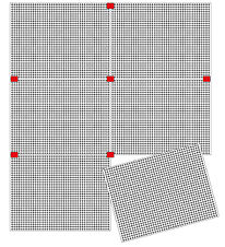 Quercetti Plader Til Stiftmosaik - 10 stk m. Forbindelsesstykker