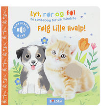 Forlaget Bolden Sansebog - Lyt,Rør og Føl - Følg Lille Hvalp - D