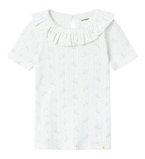 Lil' Atelier T-shirt - NmfRachello - Coconut Milk m. Blomster