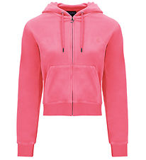Juicy Couture Cardigan - Robertson - Velour - Hot Pink