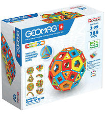 Geomag Magnetsæt - Supercolor Panels Masterbox - 388 Dele
