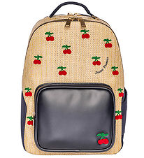 Jeune Premier Rygsæk - New Bobbie - Raffia Cherry