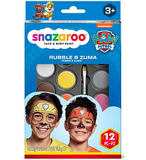 Snazaroo Sminkest - Paw Patrol Rubble & Zuma - Sminkefarve St