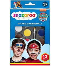 Snazaroo Sminkest - Paw Patrol Chase & Marshall - Sminkefarve S