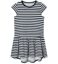 Name It Kjole - NkfVigga Capsl - Dark Sapphire/White