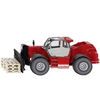 Siku Teleskoplæsser - 1:50 - Manitou Mht 10230 Telehandler - Rød