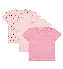 Hust and Claire T-shirt - 3-pak - Alda - Icy Pink m. Mariehøns