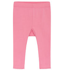 Hust and Claire Leggings - Laline - Pink-a-Boo m. Sløjfe