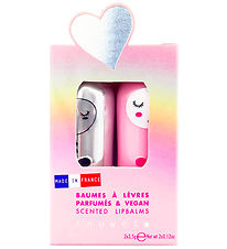 Inuwet Læbepomader - 2-pak - Chloe - Coconut/Strawberry