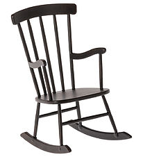 Maileg Miniature Gyngestol - Mini - Metal - Anthracite