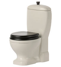 Maileg Miniature Toilet - Mini - Metal - Hvid