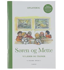 Forlaget Carlsen Opgavebog - Søren og Mette Vi Læser og Tegner -