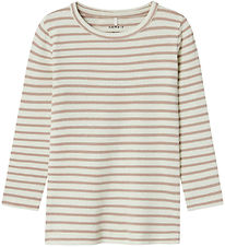 Name It Bluse - Noos - Rib - NmnBani - Pure Cashmere