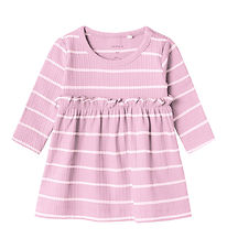 Name It Kjole - Rib - NbfKianna - Pastel Lavender
