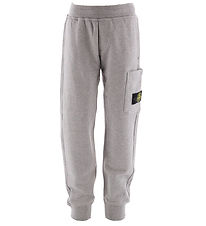 Stone Island Sweatpants - Gråmeleret