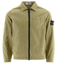 Stone Island Jakke - Overshirt - Sage