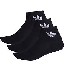 adidas Originals Strømper - 3-pak - Mid - Sort
