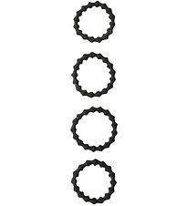 Name It Hårelastikker - 4-pak - NkfKarla - Sort