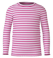 Name It Bluse - Rib - NmfVemma - Festival Bloom/Raspberry Rose
