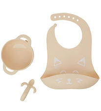 Babymoov Spisesæt - 3 Dele - First'isy - Rose m. Print