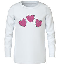 Name It Bluse - NmfLadya - Bright White