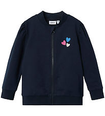 Name It Sweatcardigan - NmfLadine - Dark Sapphire