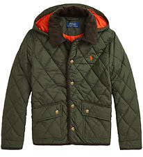 Polo Ralph Lauren Termojakke - Armygrøn/Brun