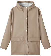 LMTD Regnjakke - NlnDry10 - Mocha Meringue