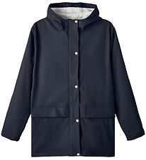 LMTD Regnjakke - NlnDry10 - Dark Sapphire