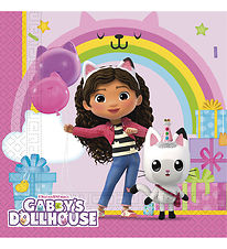 Decorata Party Servietter - 20-pak - 33x33 cm - Gabby's Dollhous