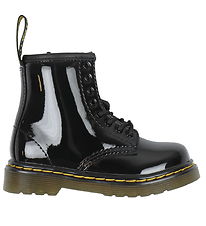 Dr. Martens Støvler - 1460 T - Patent Lamper - Sort