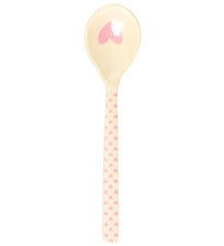 Rice Ske - Melamin - Tea - Mørkepink/Favorite Hearts