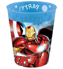 Decorata Party Plastikkopper - 4-pak - 250 ml - Avengers Infinit