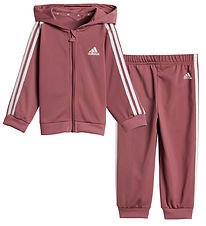 adidas Performance Træningssæt - I 3S Shiny TS - Rosa
