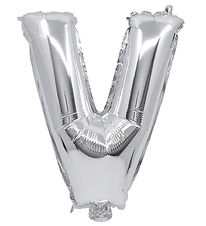 Decorata Party Foileballon - 34 cm - V - Sølv