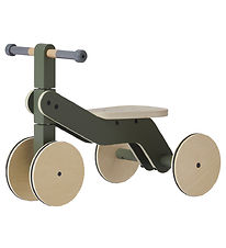 Flexa Løbecykel - Indendørs - Træ - Play - Dusty Green/Birch Ply