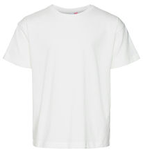 Vero Moda Girl T-shirt - VmAppleheart - Snow White/Backprint Gre