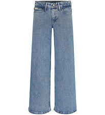 Calvin Klein Jeans - MR Wide Leg Relaxed - Salt And Pepper Blue