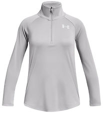 Under Armour Bluse m. Lynlås - Tech Graphic - Pitch Gray