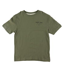 Gant T-shirt - Graphic Script - Juniper Green