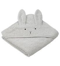 Liewood Babyhåndklæde - 70x70 cm - Albert - Rabbit Grå