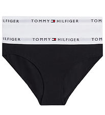 Tommy Hilfiger Trusser - 2-pak - Sort/Hvid
