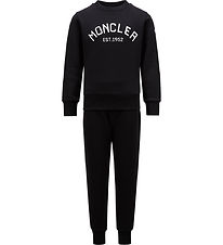 Moncler Sweatsæt - Sort m. Beige