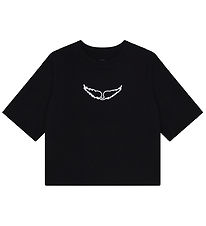 Zadig & Voltaire T-shirt - Sort m. Hvid