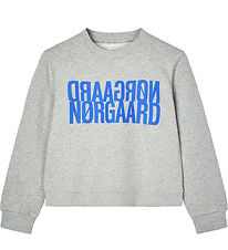 Mads Nørgaard Sweatshirt - Talinka - Light Grey Melange