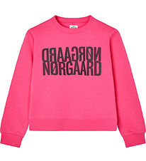 Mads Nørgaard Sweatshirt - Talinka - Carmine Rose