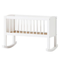 Hoppekids Vugge - 86x47x62 cm - Hvid