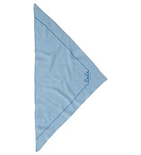 Lala Berlin Tørklæde - 70x35 - Triangle Solid XS - Atlantic